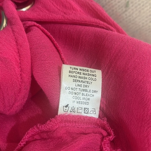 Lovers + Friends Hot Pink Crop Top‎ Size XXS - Picture 5 of 5